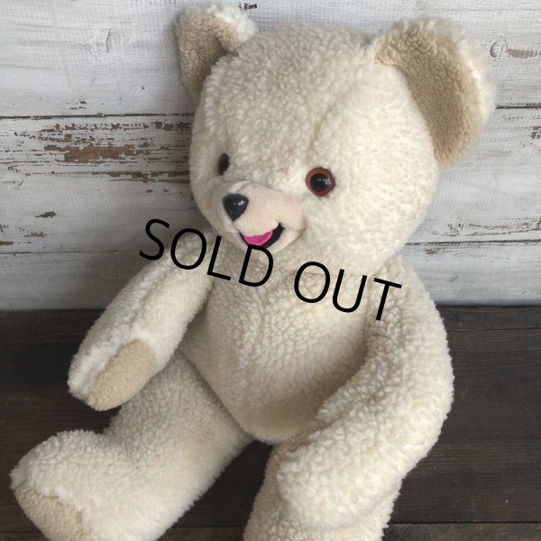 画像7: 80s Vintage Russ Snuggle Bear Plush Doll BIG SIZE (T305) (7)