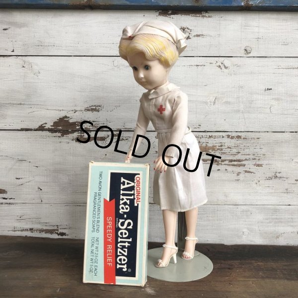 画像11: Vintage Red Cross Nurse Plastic Statue War Memorabilia 47cm (T309) 　 (11)
