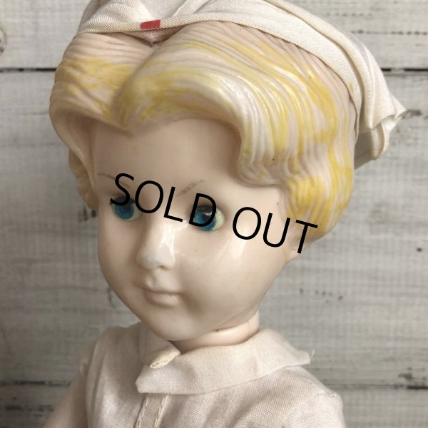 画像7: Vintage Red Cross Nurse Plastic Statue War Memorabilia 47cm (T309) 　 (7)