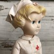 画像6: Vintage Red Cross Nurse Plastic Statue War Memorabilia 47cm (T309) 　 (6)