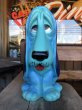 画像2: 70s Vintage NY Vinyl Plastic Dog Bank Basset hound Blue (T320)  (2)