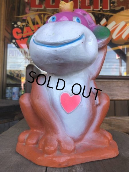 画像7: Vintage BDS Plastic Coin Bank Heart Monkey (T326)  (7)