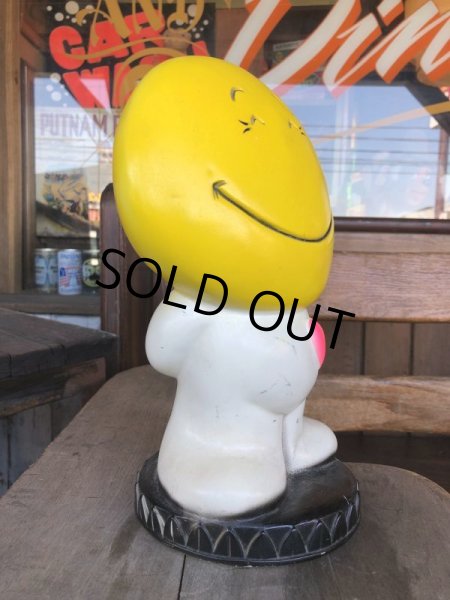 画像2: 70s Vintage Smiley Face Bank (T329)  (2)