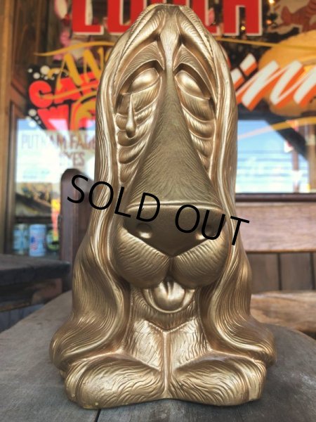 画像6: 70s Vintage My Toy Plastic Bank Basset hound SAD EYE DOG (T322)  (6)