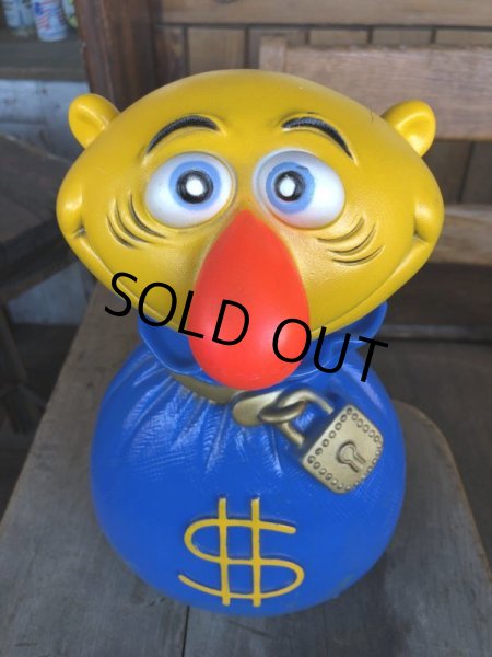 画像9: Vintage Play Pal Plastic Coin Bank ＄ (T327)  (9)