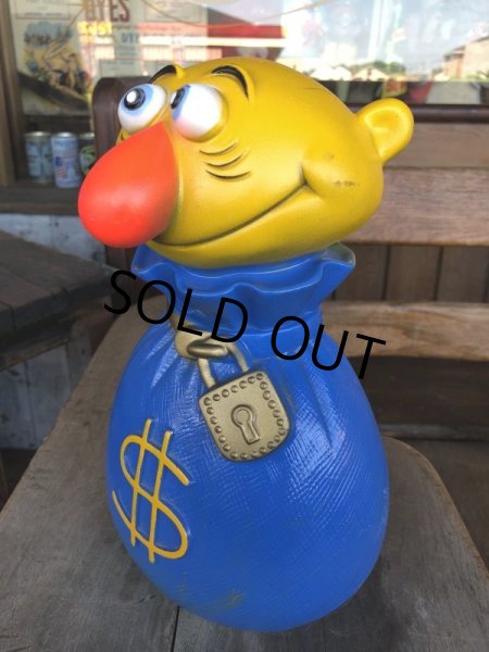 画像5: Vintage Play Pal Plastic Coin Bank ＄ (T327)  (5)