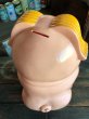 画像8: Vintage My toy Inc Plastic Coin Bank Lady Piggy (T337)  (8)