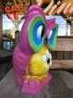 画像2: Vintage BDS Plastic Bank Psychedelic Hippie Owl Pink (T330)  (2)