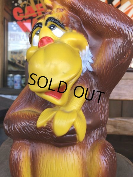画像6: Vintage Banker systems Plastic Coin Bank Happy Monkey (T325)  (6)