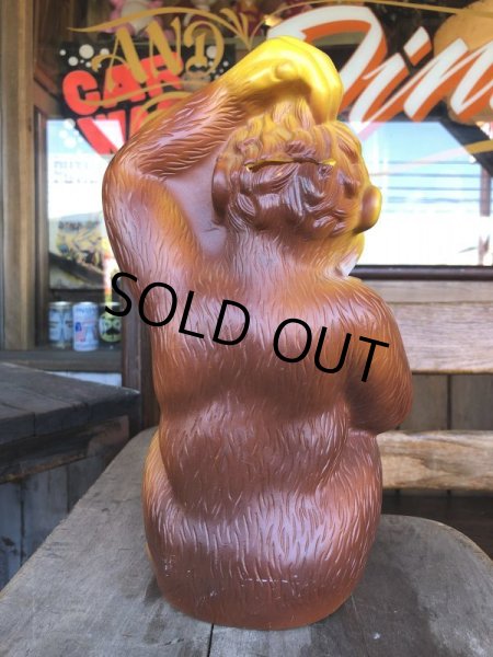 画像3: Vintage Banker systems Plastic Coin Bank Happy Monkey (T325)  (3)