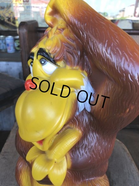 画像8: Vintage Banker systems Plastic Coin Bank Happy Monkey (T325)  (8)