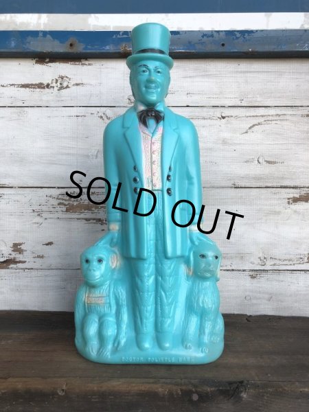画像1: 70s Vintage Doctor Dolittle Plastic Mold Bank BIG SIZE! (T341) 　 (1)