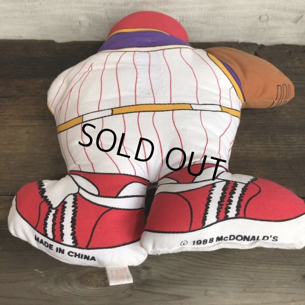 画像6: 80s Vintage McDonald's Pillow Doll Grimace (T344)  (6)