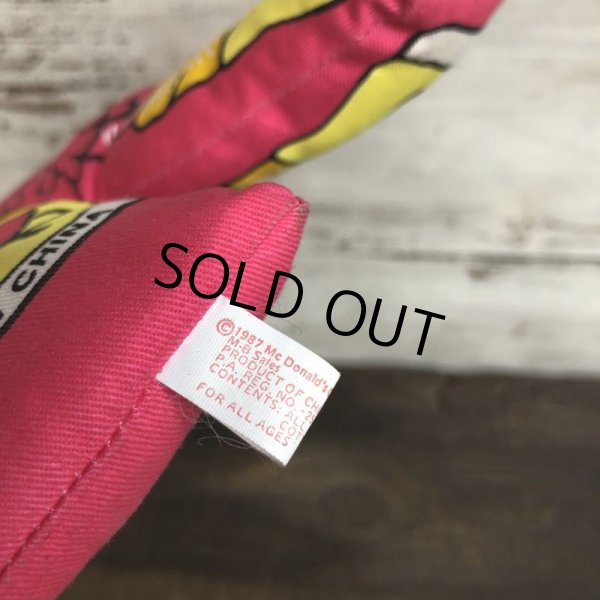 画像3: 80s Vintage McDonald's Pillow Doll Fry Girl (T343)  (3)