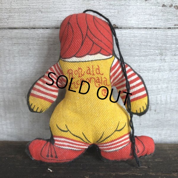 画像3: 80s Vintage McDonald's Pillow Doll Ronald Mini (T347)  (3)