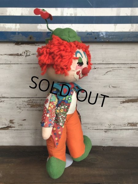 画像2: 60s Vintage Clown Doll 60cm! (T362) 　 (2)