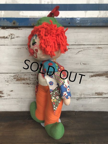 画像4: 60s Vintage Clown Doll 60cm! (T362) 　 (4)