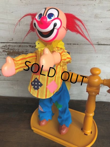 画像11: 70s Vintage MATTEL Dancing Clown Figure (T361) 　 (11)