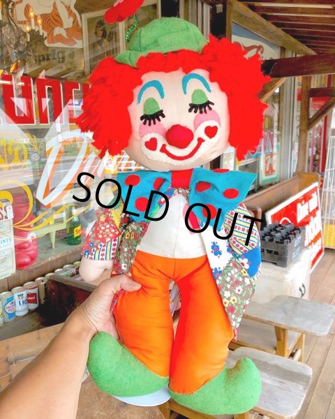 画像11: 60s Vintage Clown Doll 60cm! (T362) 　 (11)