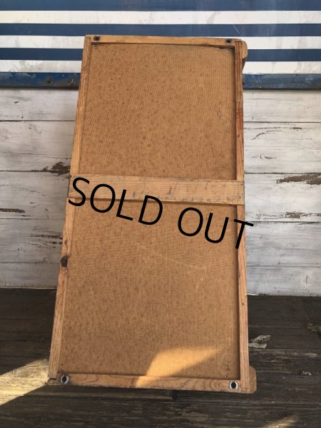 画像11: Vintage U.S.A Cowboy Wooden Chet Box (T369) 　 (11)