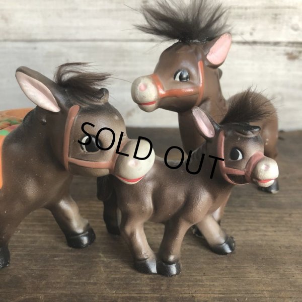 画像2: Vintage Enesco Donkey Set (T365) (2)