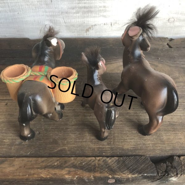 画像4: Vintage Enesco Donkey Set (T365) (4)