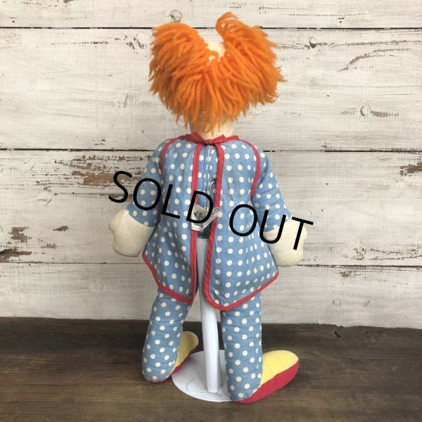 画像8: 60s Vintage Knickerbocker BOZO the Clown Doll (T375) (8)