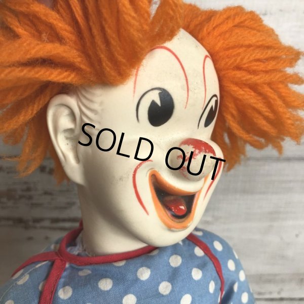 画像5: 60s Vintage Knickerbocker BOZO the Clown Doll (T375) (5)
