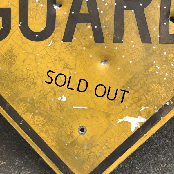 画像4: Vintage Road Sign CATTLE GUARD (T370) (4)