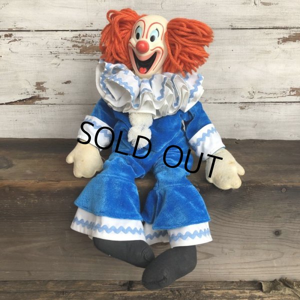 画像1: 60s Vintage Mattel BOZO the Clown Doll (T376) (1)