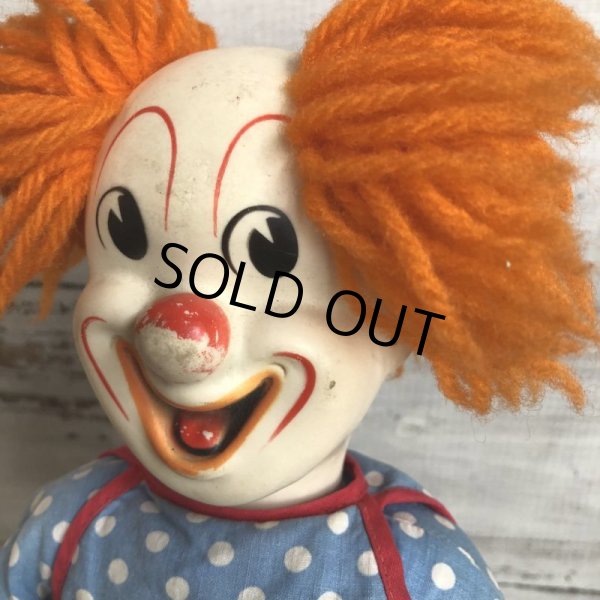 画像6: 60s Vintage Knickerbocker BOZO the Clown Doll (T375) (6)