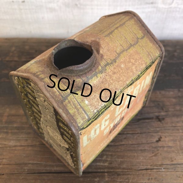 画像8: Vintage Can Towle's LOG CABIN SYRUP (T375) (8)
