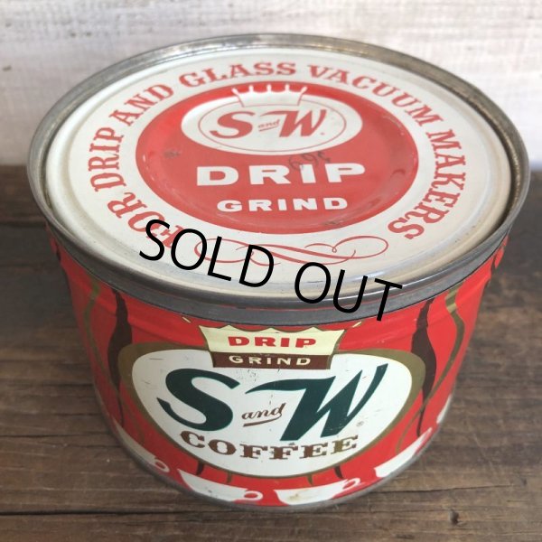 画像5: Vintage Can S and W Coffee (T379) (5)