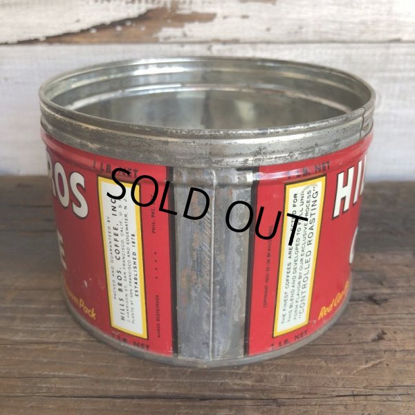 画像2: Vintage Can HILLS BROS Coffee (T384) (2)