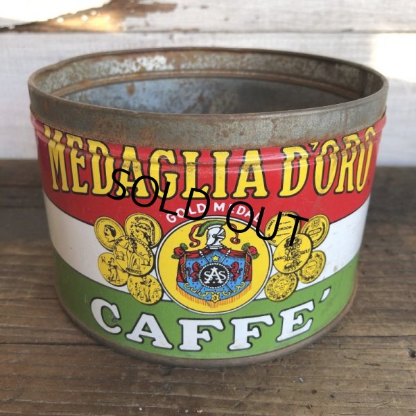 画像4: Vintage Can MEDAGLIA D'ORO Coffee (T382) (4)