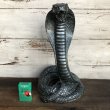 画像1: Vintage 1960s UNIVERSAL STATUARY Gold King Cobra 16' Statue Black (T393) (1)