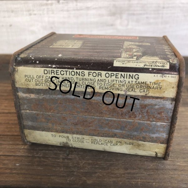 画像7: Vintage Can Towle's LOG CABIN SYRUP (T376) (7)