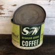 画像1: Vintage Can S and W Coffee (T377) (1)