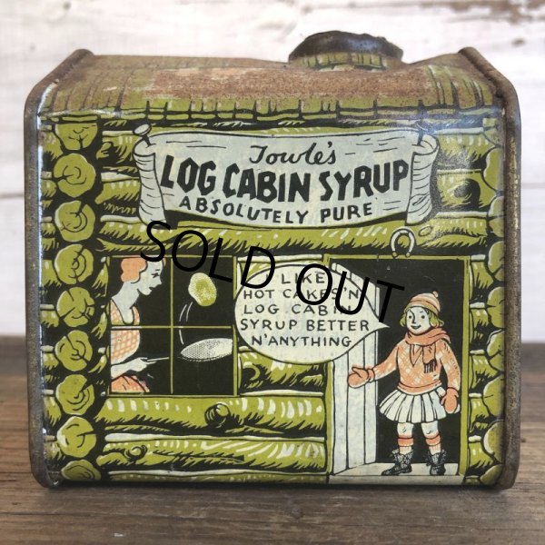画像10: Vintage Can Towle's LOG CABIN SYRUP (T375) (10)