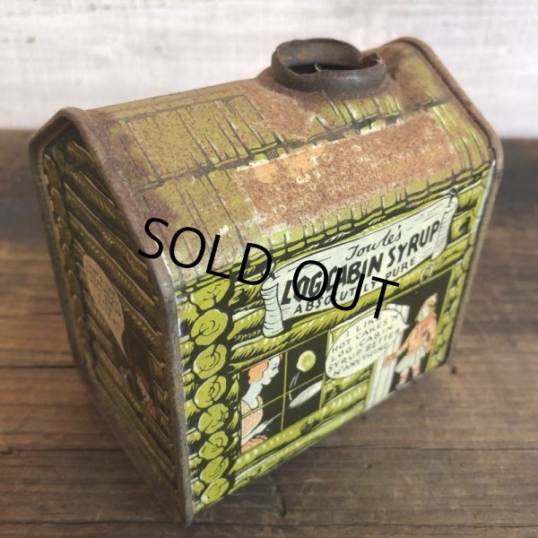 画像9: Vintage Can Towle's LOG CABIN SYRUP (T375) (9)