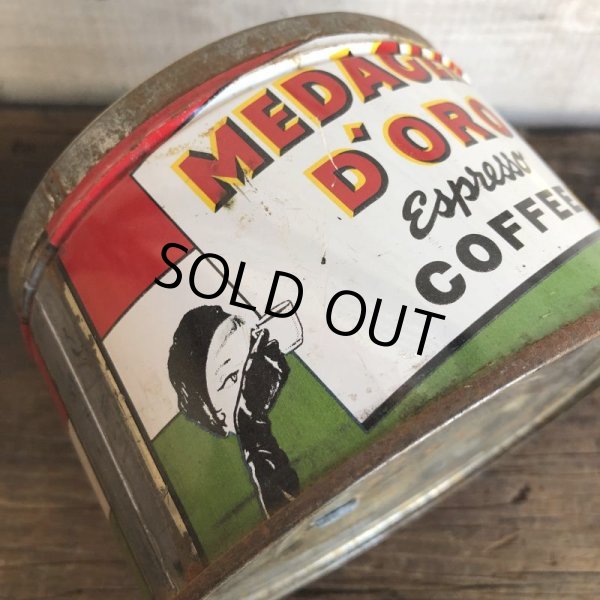 画像7: Vintage Can MEDAGLIA D'ORO Coffee (T382) (7)