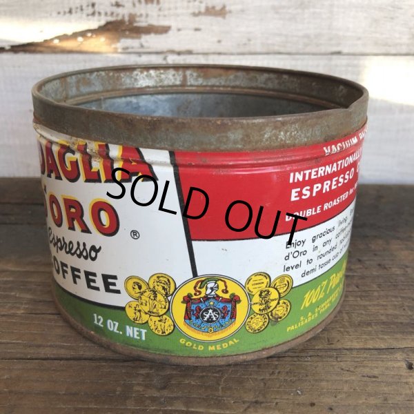 画像2: Vintage Can MEDAGLIA D'ORO Coffee (T382) (2)