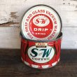 画像1: Vintage Can S and W Coffee (T379) (1)