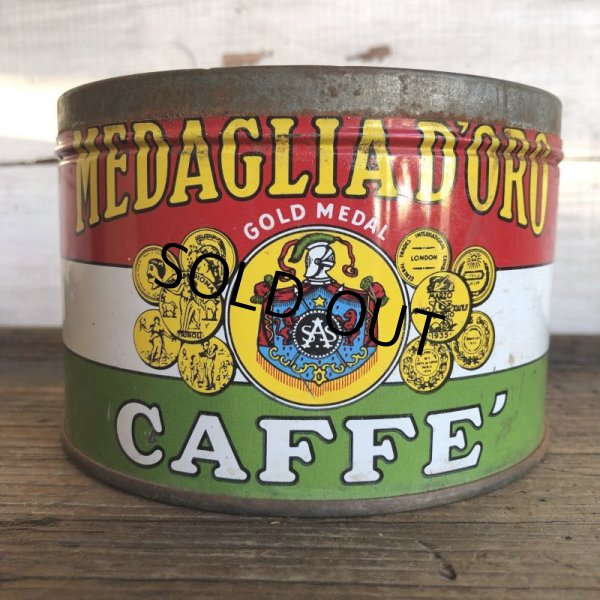画像8: Vintage Can MEDAGLIA D'ORO Coffee (T382) (8)