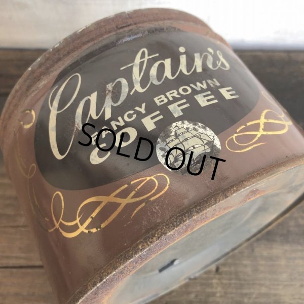 画像6: Vintage Can Captain's Coffee (T383) (6)