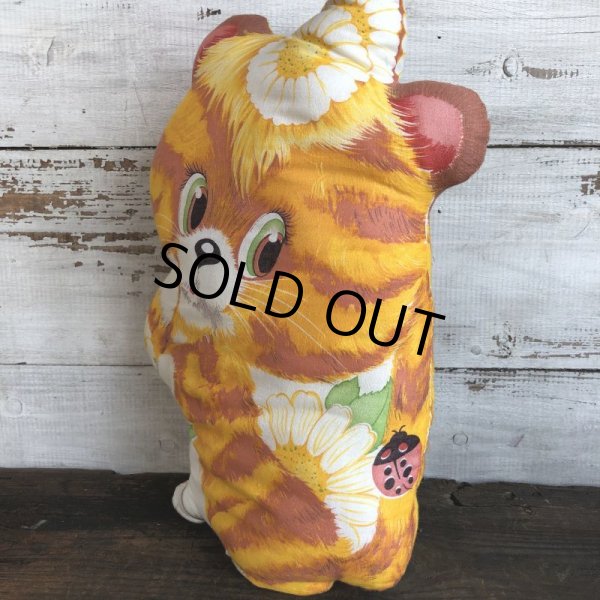 画像3: 70s Vintage Pillow Doll Kitty Catl (T355)  (3)