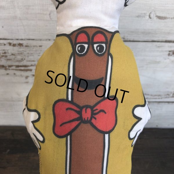 画像5: 〜70s Vintage Advertising Pillow Doll Kahu's Hot Dog  (T358)  (5)