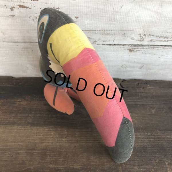 画像5: 60s Vintage Pillow Doll Kellogg's Toucan Sam (T356)  (5)