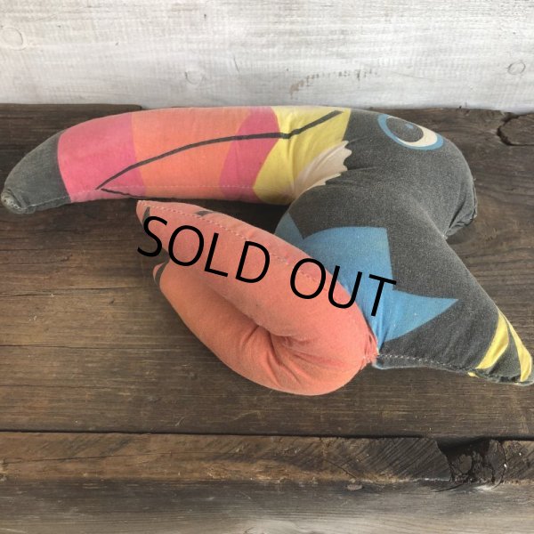 画像6: 60s Vintage Pillow Doll Kellogg's Toucan Sam (T356)  (6)