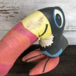 画像2: 60s Vintage Pillow Doll Kellogg's Toucan Sam (T356)  (2)